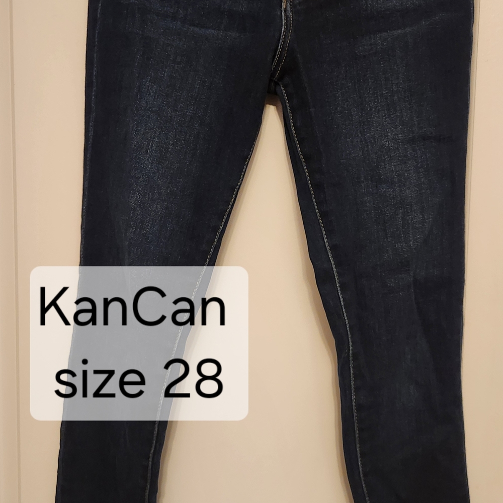 KanCan Women's Dark Wash Skinny Jeans